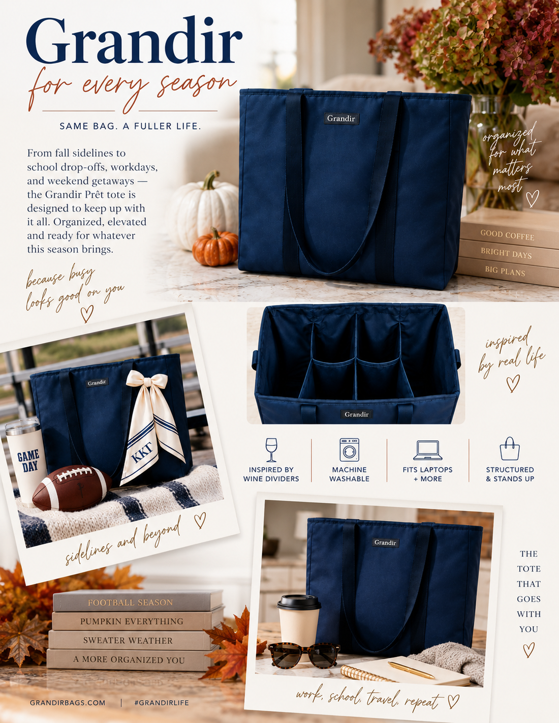 The Fall Reset: One Tote, A Very Full Life 🍂
